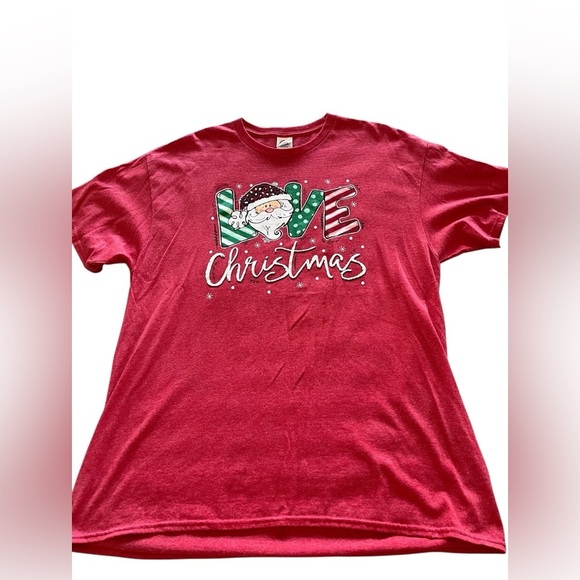 Delta Tops - Christmas Delta Red Pro Weight T-Shirt